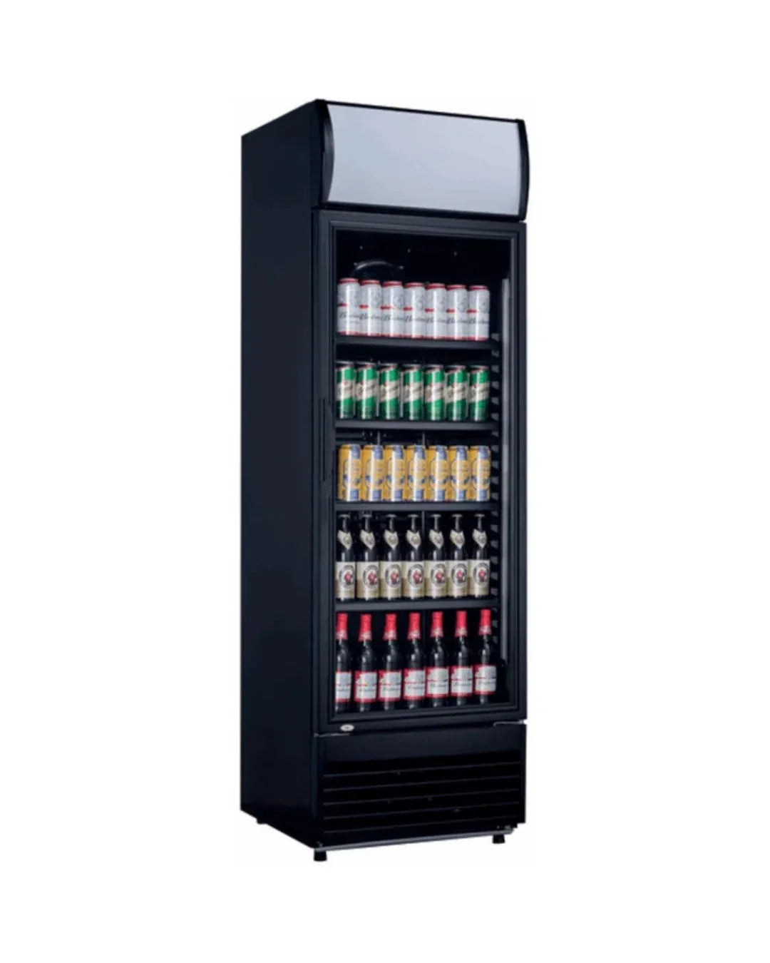 Armoire à boisson 1 porte vitrée - 350L CUISTANCE LG350XFB vue 1 - Usine CHR