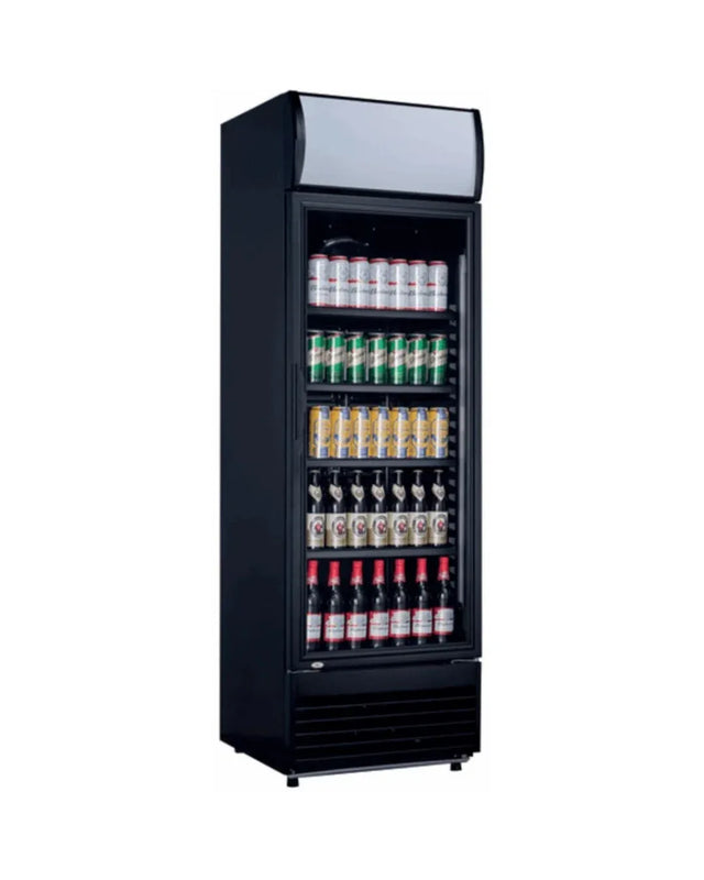 Armoire à boisson 1 porte vitrée - 350L CUISTANCE LG350XFB vue 1 - Usine CHR