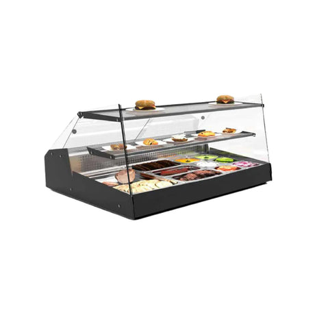 Vitrine réfrigérée à poser 2 niveaux - 1000 - SAYL - Vitrine réfrigérée à poser