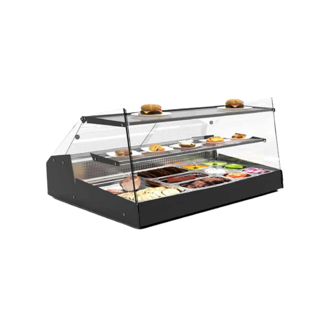 Vitrine réfrigérée à poser 2 niveaux - 1000 SAYL LM10 vue 1 - Usine CHR