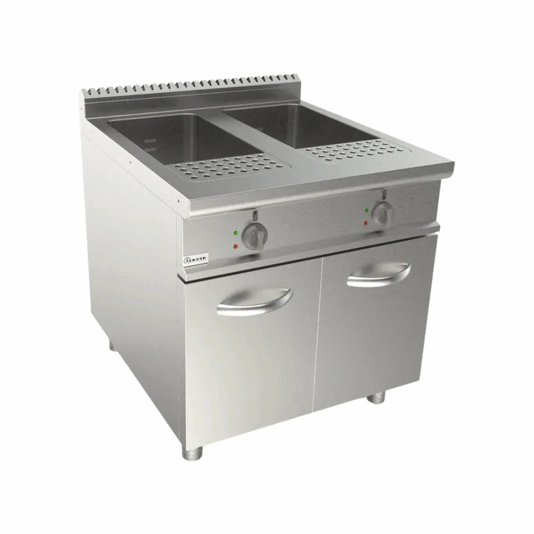Cuiseur à pâte électrique 2bacs 80L 24kW CASTA LQ/CPE4V2 vue 1 - Usine CHR