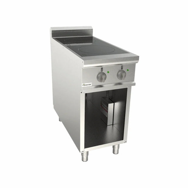 Cuisinière à induction 2 feux sur meuble ouvert 7kW 400V - CASTA - Plaque à induction professionnelle