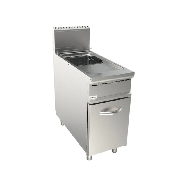 Friteuse à gaz sur meuble avec porte 17L 16.5kW CASTA LQ/FLG1V17 vue 1 - Usine CHR