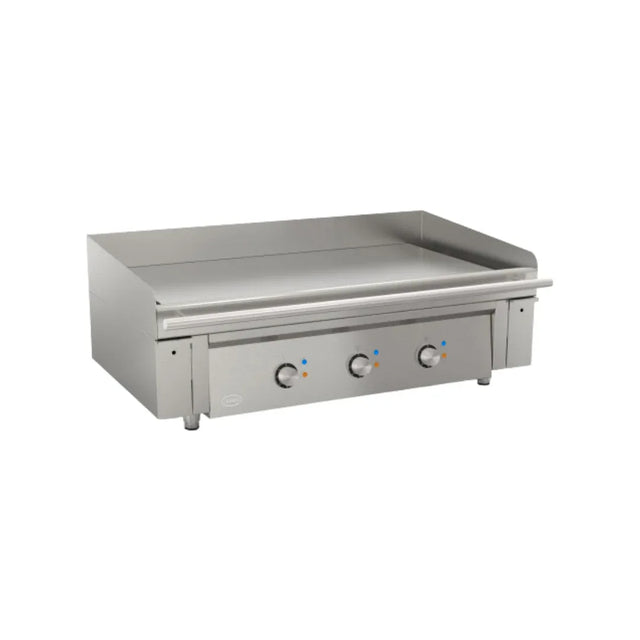 Plancha électrique à poser 3 zones - Puissance : 12 kW 400V - MIRROR - Plancha électrique professionnelle