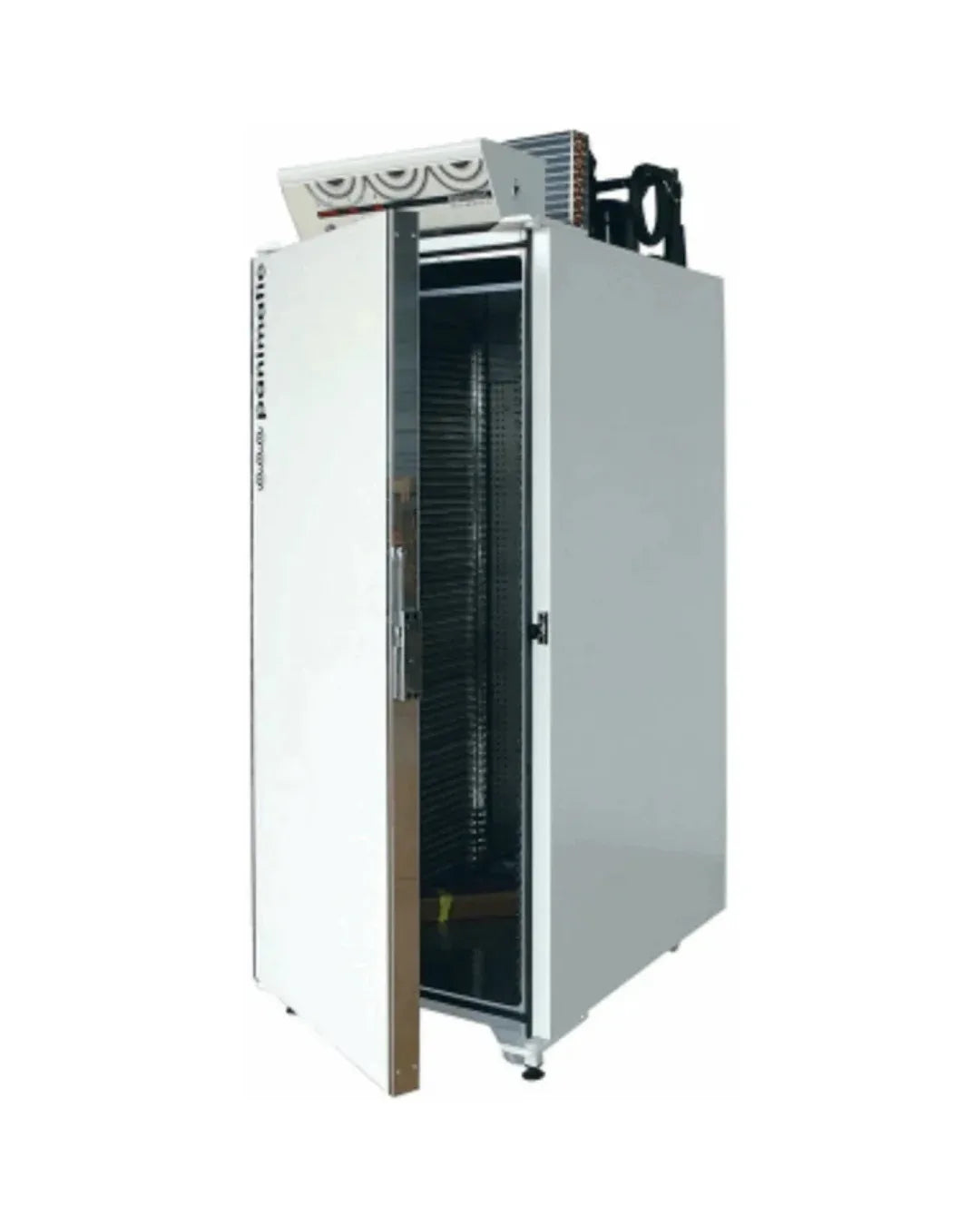 Armoire de fermentation - Chambre de pousse - 1 porte de 22 étages pour filets 600x800 - 20 grilles sans couches PANIMATIC