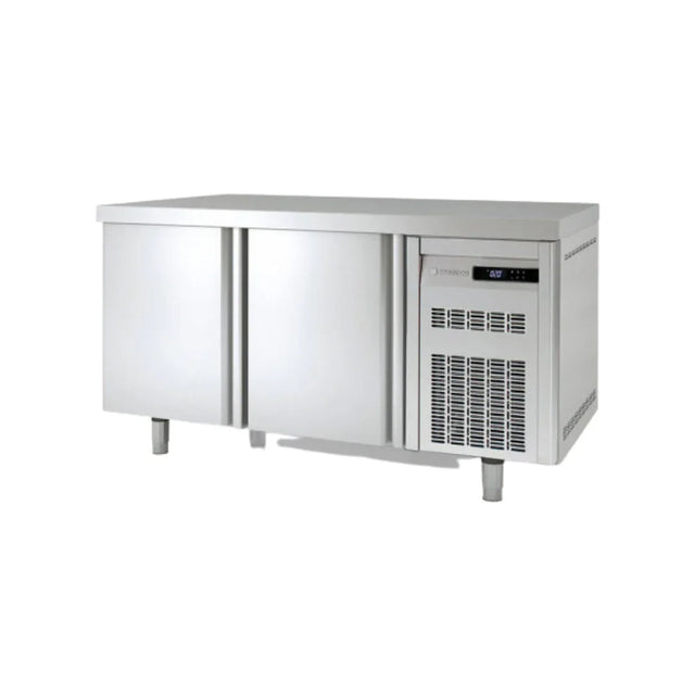 Meuble pâtissier 800 réfrigérée négative -15/-20°C gamme TOP - 2 portes pleines -1495x800x850mm CORECO vue 1 - Usine CHR