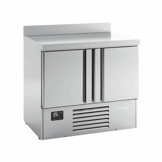 Desserte réfrigérée positive 0/+6°C 2 portes 978x700x885mm - INFRICO - Table réfrigérée positive