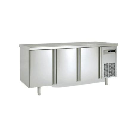 Meuble GN 1/1 Traversant réfrigérée positive gamme TOP - 3 portes pleines CORECO MFCG-200 vue 1 - Usine CHR