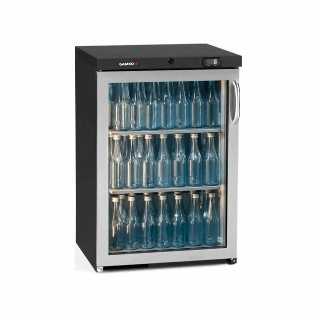 Arrière-bar 1 porte vitrée charnières gauche - GAMKO - Arrière-bar réfrigéré