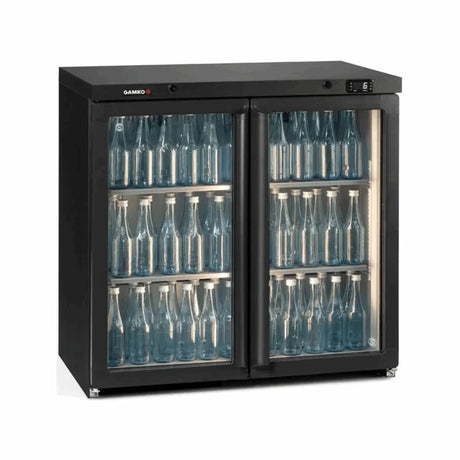 Arrière-bar 2 portes battantes vitrées - GAMKO - Arrière-bar réfrigéré