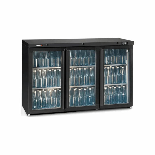 Arrière-bar 3 portes battantes vitrées - GAMKO - Arrière-bar réfrigéré