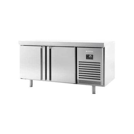 Tour pâtissier réfrigéré négatif -18°C 2 portes 1618x800x850mm - INFRICO - Table réfrigérée à pâtisserie