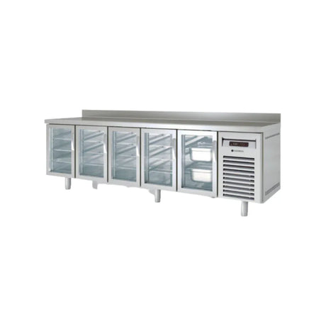 Meuble GN 1/1 réfrigérée positive gamme TOP - 5 portes vitrées CORECO MRGV-300 vue 1 - Usine CHR