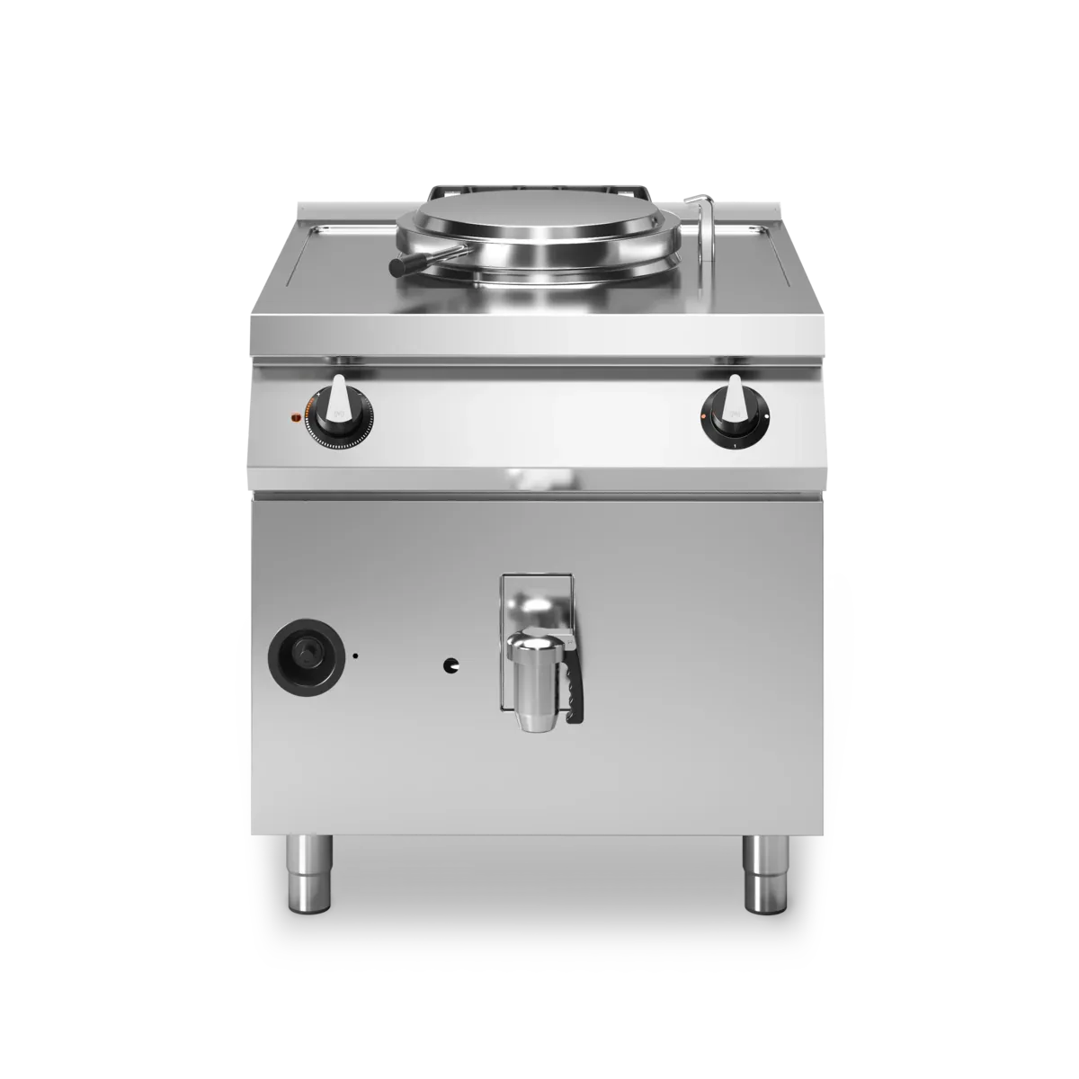 Marmite à gaz chauffe direct - Capacité : 50 litres - 10,5 kW Gaz - 800x730x870mm MODULAR R70/80PGD/50 vue 1 - Usine CHR