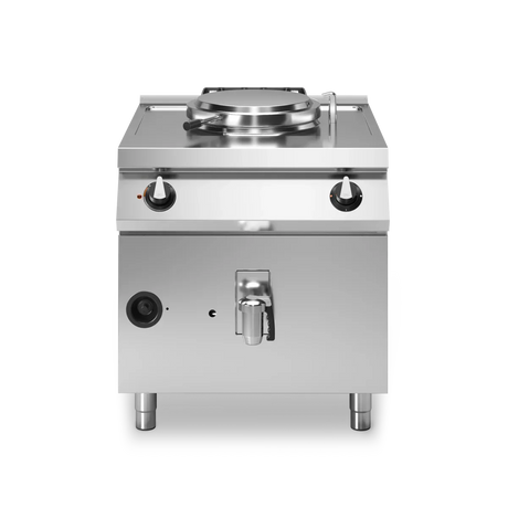 Marmite à gaz chauffe direct - Capacité : 50 litres - 10,5 kW Gaz - 800x730x870mm - MODULAR - Marmite à gaz professionnelle