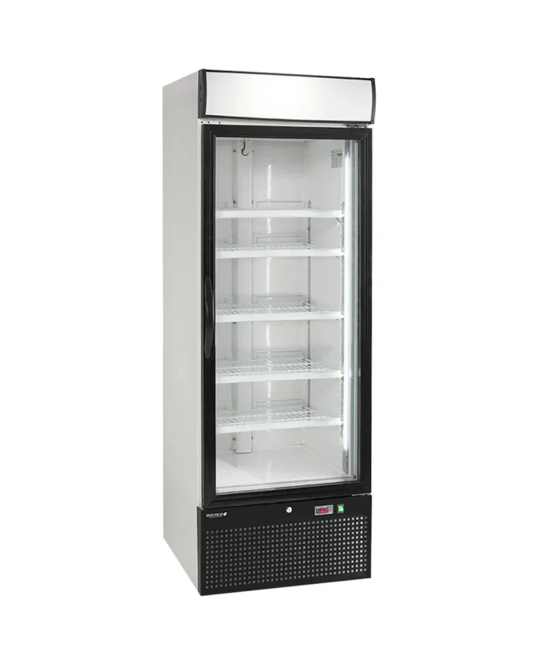 Congélateur vitrine vertical 680x700x2020mm TEFCOLD NF2500G vue 1 - Usine CHR