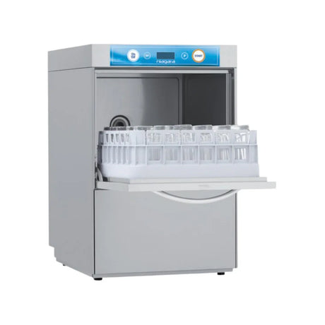 Lave verres NIAGARA- panier 400x400mm - Passage : 320mm - ELETTROBAR - Lave-verre professionnel