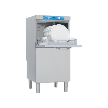 Lave vaisselle NIAGARA réhaussé - Panier 500x500mm - Passage : 355mm - Triphasé 400V - ELETTROBAR - Lave-vaisselle profession