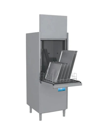 Lave batterie NIAGARA - Panier 560x630mm - Passage : 800mm - Triphasé 400V - ELETTROBAR - Lave-batterie