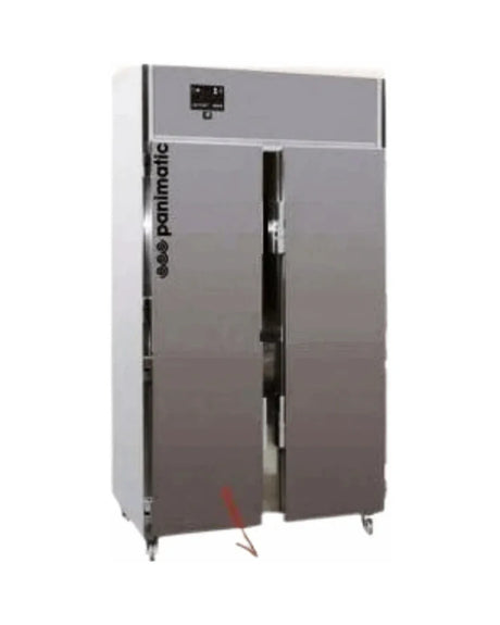 Armoire chocolat 2 portes +16/+18°C pour 47 plaques 400x600 - Capacité : 950 litres - 1120x810x2100mm - PANIMATIC - Armoire c