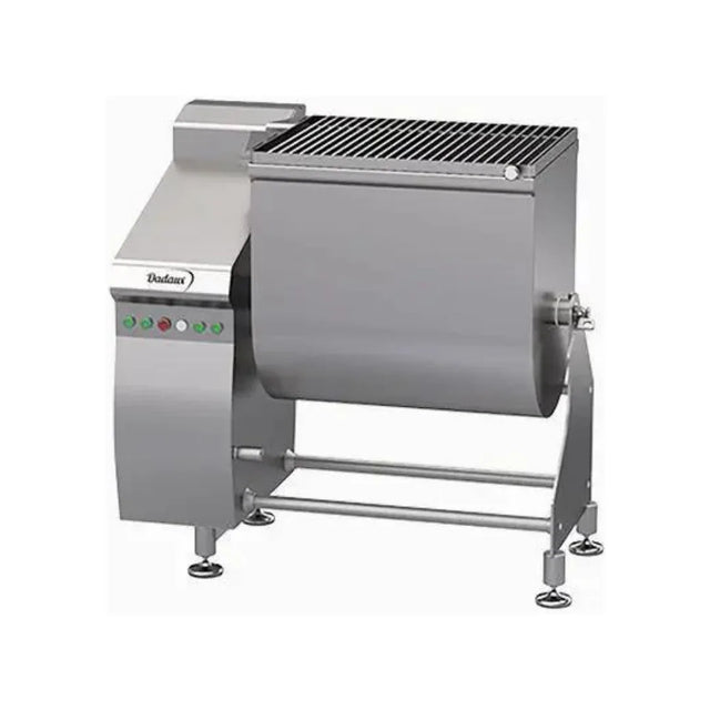 Mélangeur pétrin bras horizontal PMX275 MAX - Equipé avec élevateur bac 200L - Capacité de mélance 200 Kg - 275L 400V