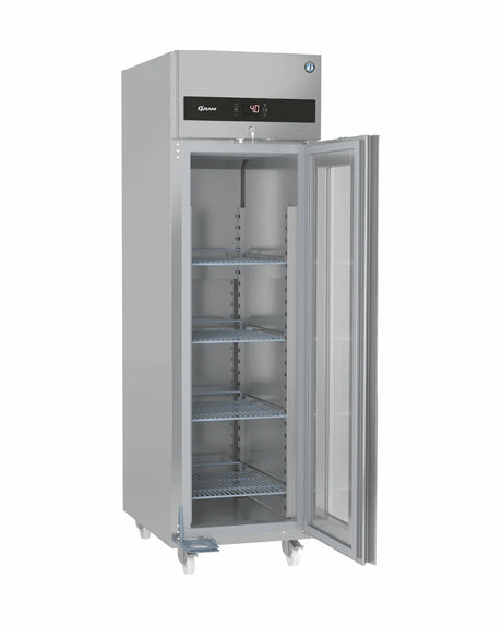 Armoire réfrigérée positive 1 porte vitrée +2/+12°C - Capacité : 480 litres - 610x920x2075mm - HOSHIZAKI - Armoire réfrigérée