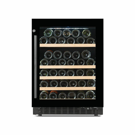 Cave à vin noir 1 zone - 50 bouteilles -  +5/+22°C - LE CHAI - Cave à vin professionnelle