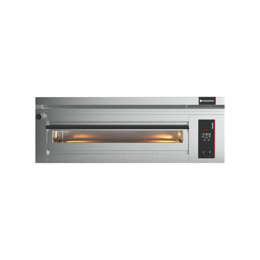 Four à pizza digital 6 pizzas - 1480x1010x510mm PIZZAGROUP PY D6L vue 1 - Usine CHR