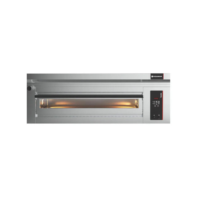 Four à pizza digital 6 pizzas - 1480x1010x510mm PIZZAGROUP PY D6L vue 1 - Usine CHR