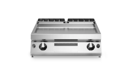 Plancha lisse 2 zones à gaz à poser - 14 kW Gaz - 800x730x280mm MODULAR R70/80FTG/CL/T vue 1 - Usine CHR