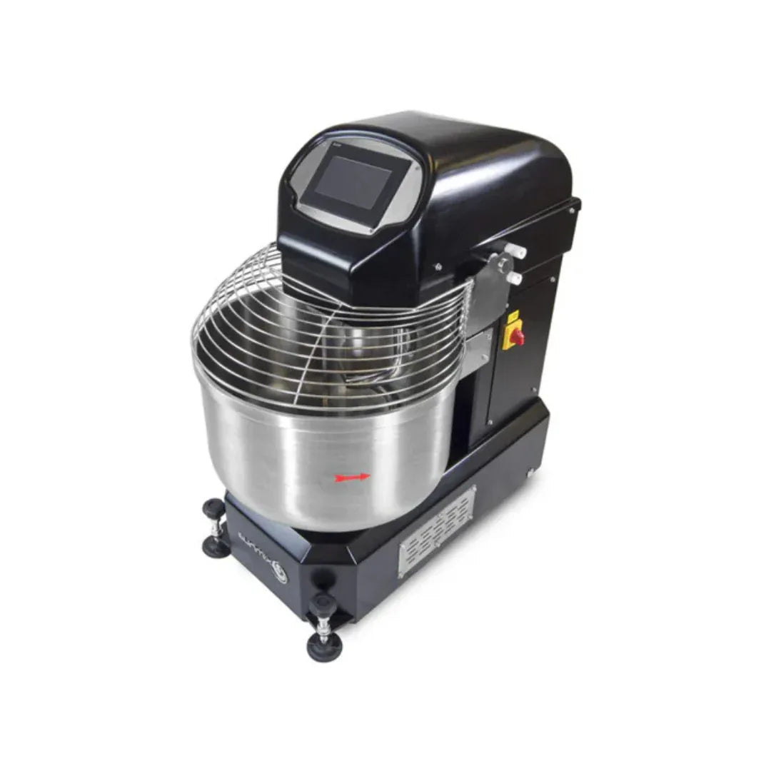 Pétrin à spirale 45 litres - 2 Moteurs - 2 vitesses + cuve motorisée - Mono 230V - SUNMIX - Pétrin professionnel