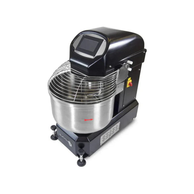 Pétrin à spirale 45 litres - 2 Moteurs - 2 vitesses + cuve motorisée - Triphasé 400V - SUNMIX - Pétrin professionnel