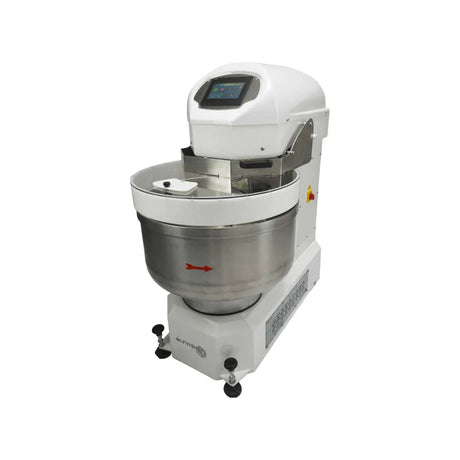 Pétrin à spirale 55 litres - 2 Moteurs - 2 vitesses + cuve motorisée - Triphasé 400V - SUNMIX - Pétrin professionnel