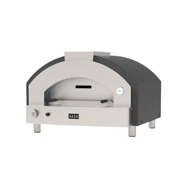 Four à pizza à Bois QUICK 2 PIZZE + support sur roulettes - 2 pizzas - Température : 500°C ALFA FORNI vue 1 - Usine CHR