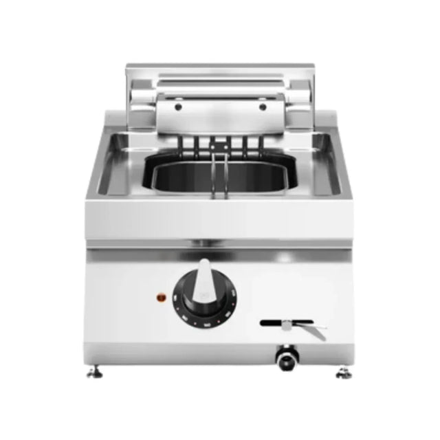 Friteuse électrique à poser - Capacité : 10 litres - 9 kW 400V Tri - 400x730x280mm - MODULAR - Friteuse électrique profession