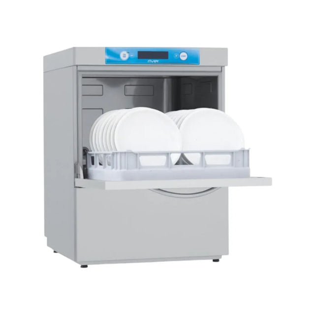 Lave vaisselle RIVER - Panier 500x500mm - Passage : 355mm - Triphasé 400V - ELETTROBAR - Lave-vaisselle professionnel