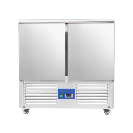 Saladette réfrigérée positive 2 portes 900x700x885mm - ARKA - Meuble saladette