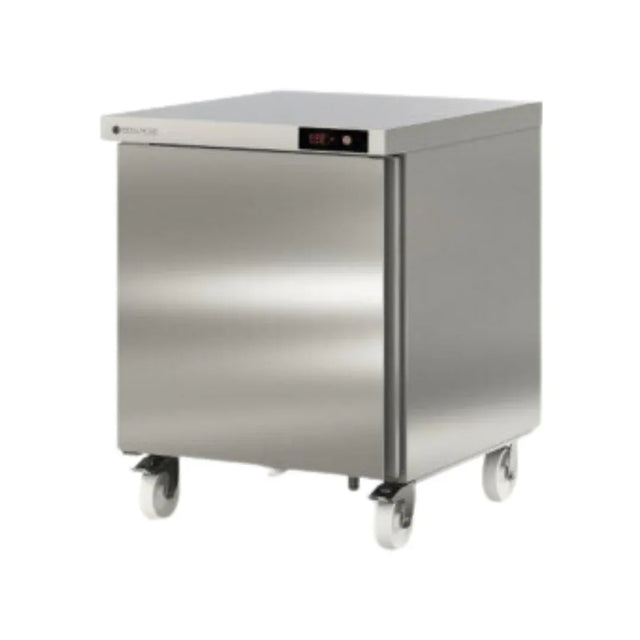 Meuble froid haut rendement réfrigérée positive gamme TOP - 1 porte pleine CORECO SD-27 vue 1 - Usine CHR