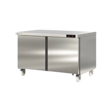 Meuble froid haut rendement réfrigérée négative -15/-20°C gamme TOP - 2 portes pleines - 1532x805x915mm - CORECO - Table réfr