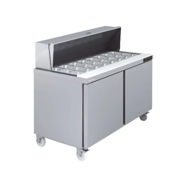 Saladette haut rendement réfrigérée positive 0/+8°C gamme TOP - 2 portes CORECO SDTP-60-24 vue 1 - Usine CHR