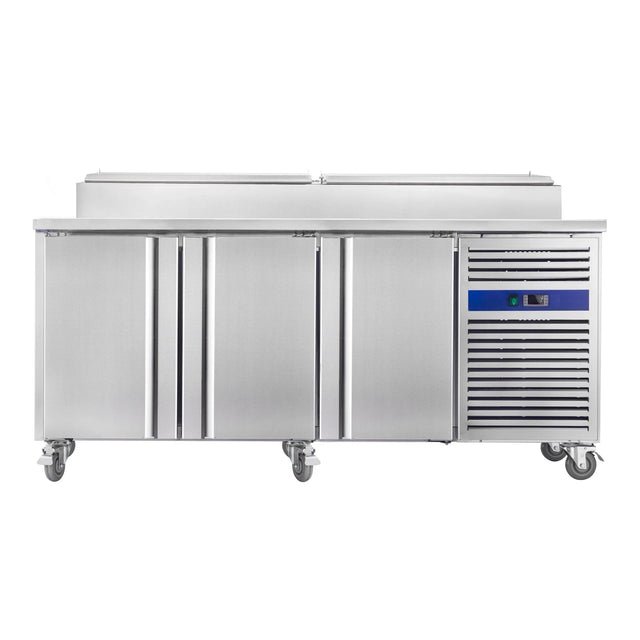 Saladette réfrigérée positive 3 portes - 10xGN 1/3 - 540L CUISTANCE SH3000800 vue 1 - Usine CHR