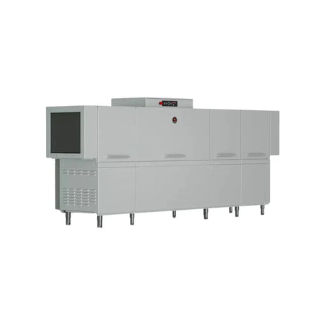 Lave-vaisselle à avancement des paniers - 5000 plats/heure - 3500x829x1520mm - SAMMIC - Lave-vaisselle à avancement