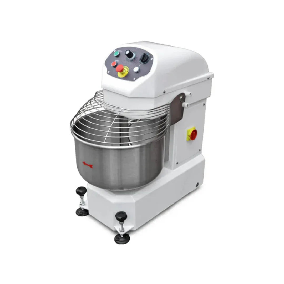 Pétrin à spirale 45 litres - 2 vitesses + cuve motorisée - Triphasé 400V - SUNMIX - Pétrin professionnel
