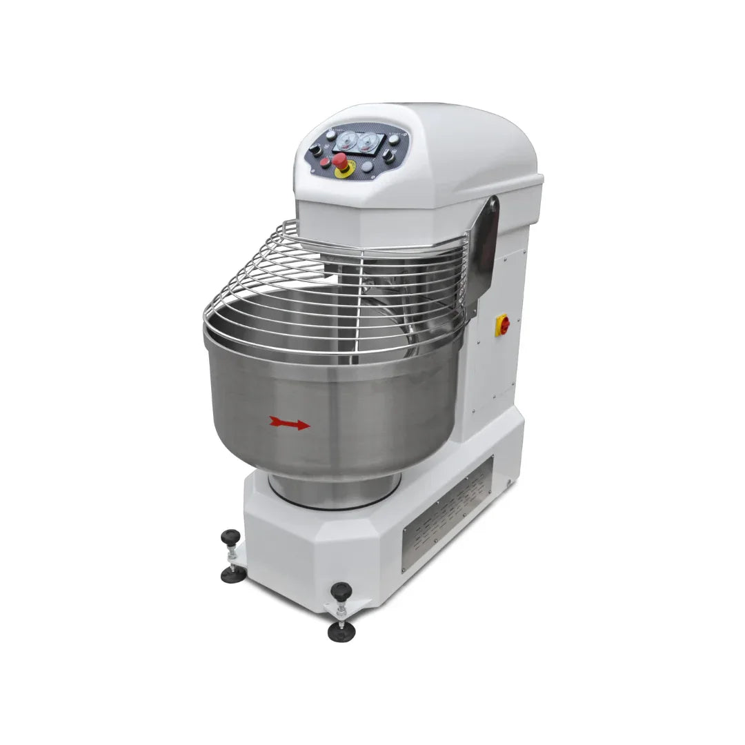 Pétrin à spirale 131 litres - 2 vitesses + cuve motorisée - Triphasé 400V - SUNMIX - Pétrin professionnel