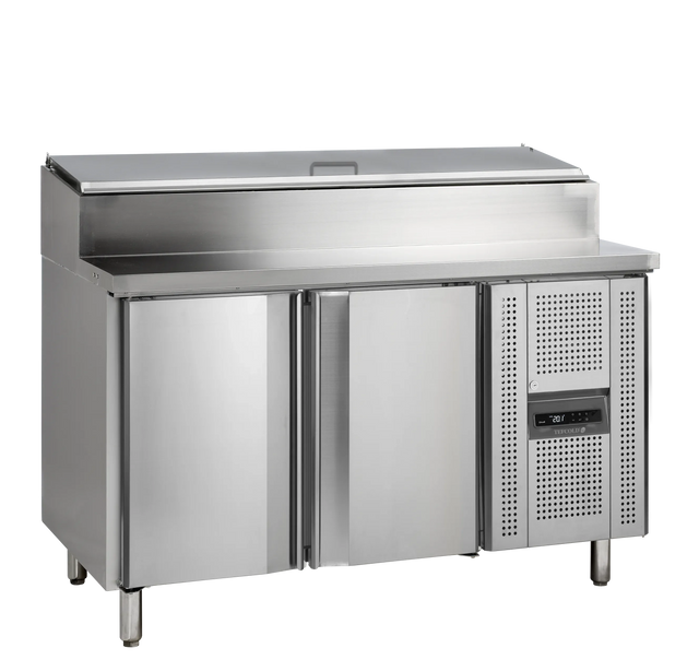Saladette réfrigérée 2 portes - 1360x700x1080mm TEFCOLD SS7200 vue 1 - Usine CHR