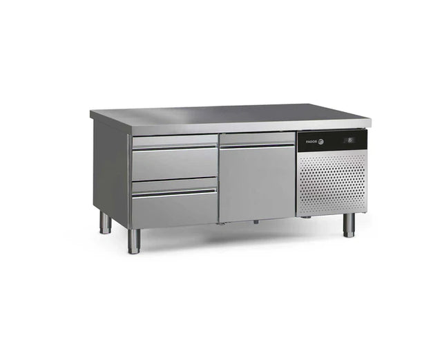 Soubassement réfrigéré positif FAGOR 3 tiroirs - 177L CCPB-2G T vue 1 - Usine CHR