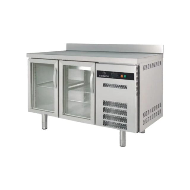 Meuble GN 1/1 réfrigérée positive gamme Classic - 2 portes vitrées CORECO TGRV-135-S vue 1 - Usine CHR