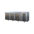 Tour réfrigéré réduite 3 portes +2/10°C avec dessus et dosseret inox - 2370x730x900mm - PANIMATIC - Tour réfrigéré