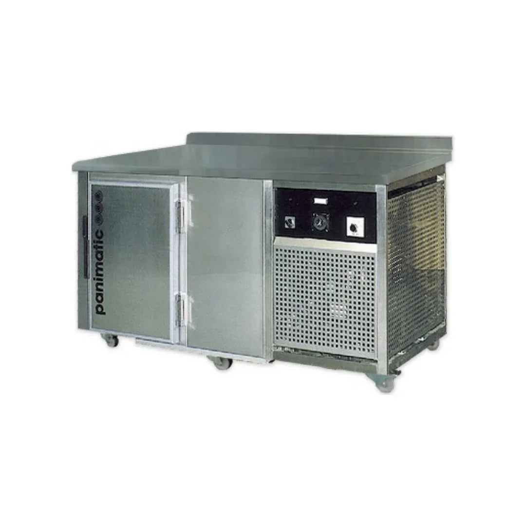 Tour de surgélation - 40° - 1 porte avec dessus et dosseret inox - 10 plaques - 1600x880x960mm PANIMATIC vue 1 - Usine CHR