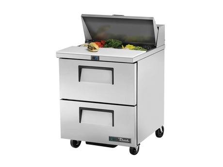 Table de préparation positive 2 tiroirs - Série TSSU TRUE - 184L - 8xGN1/6 TRUE REFRIGERATION vue 1 - Usine CHR